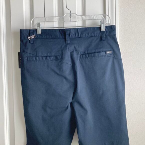 Volcom Men's Vmonty stretch shorts Navy NWT size 31 - Picture 7 of 8